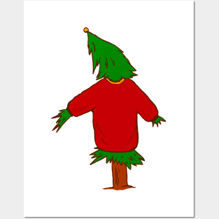 Tree Dressing Christmas Posters and Art